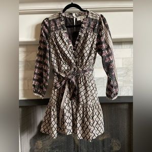 CLEOBELLA FIT AND FLARE MINI DRESS